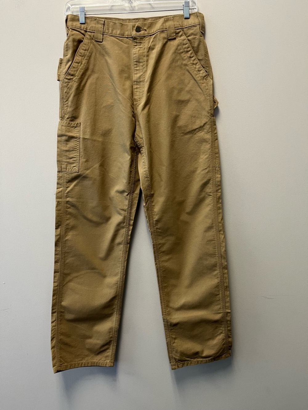 Carhartt Loose Fit Canvas Work Pants Utility DKH Brown BN0151-M—34x34